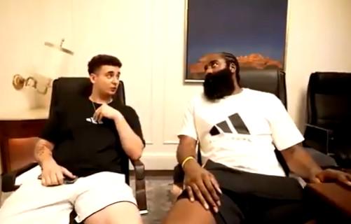 職業隊友中的最佳五人？哈登：歐文 威斯布魯克 他本人 杜蘭特 Embiid