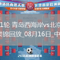 中超第21輪青島西海岸vs北京國安進球視頻