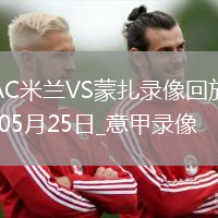 意甲第38輪AC米蘭2-0蒙扎
