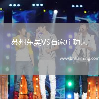 蘇州東吳VS石家莊功夫