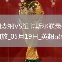 英超第37輪阿森納1-0紐卡斯爾聯