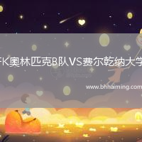FK奧林匹克B隊VS費爾乾納大學