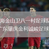 上海金山衛八一村足球隊VS廣東肇慶金利誠峻足球隊