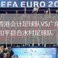 香港會計足球隊VS廣東和平縣合水村足球隊