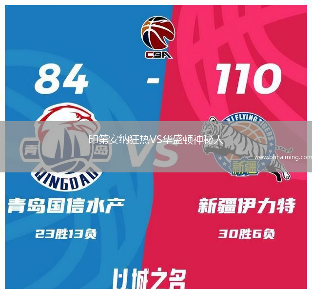 印第安納狂熱VS華盛頓神秘人