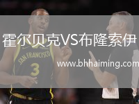 霍爾貝克VS布隆索伊