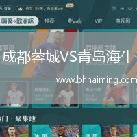 成都蓉城VS青島海牛