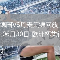 06月30日歐洲杯1/8決賽德國vs丹麥精彩片段