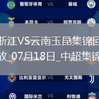 07月18日中超第17輪浙江vs云南玉昆進球