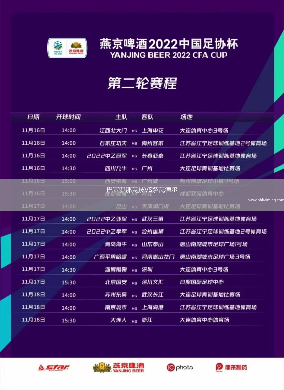 巴塞羅那競技VS薩瓦德爾