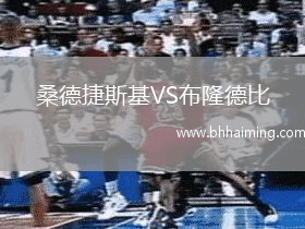 桑德捷斯基VS布隆德比