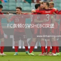 FC條頓05VSHEBC漢堡